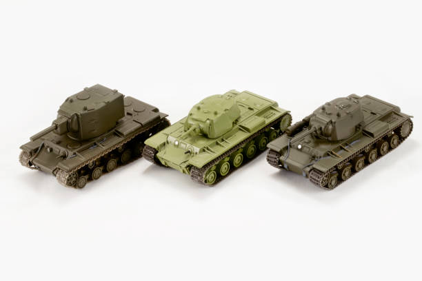istock Models of KV series tanks 1340732024