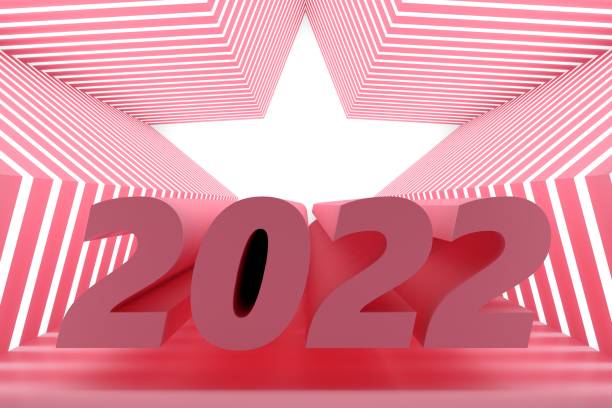 istock Abstract background, mock up scene geometry shape podium for product display, star shaped tunnel 1340733596