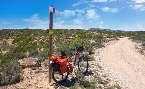 istock Camino de Santiago by bicycle Saint James 1340737991