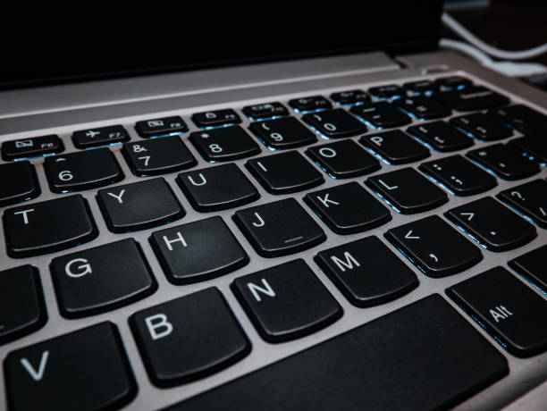 istock standard keyboard used on laptops that use backlit lights 1340742381