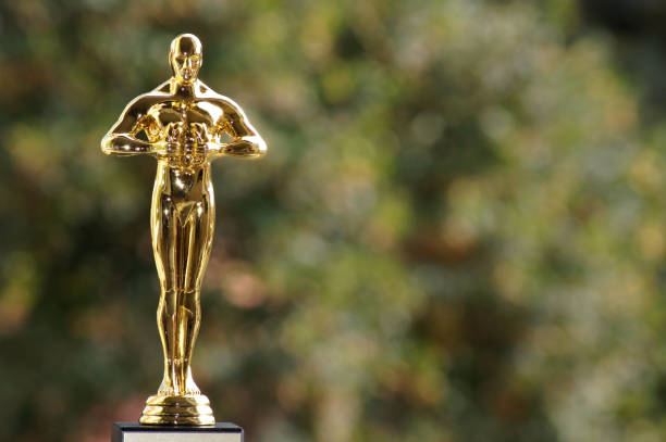 istock Statue in Gold Freed Figure Victory 1340747318