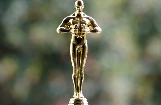 istock Statue in Gold Freed Figure Victory 1340747329
