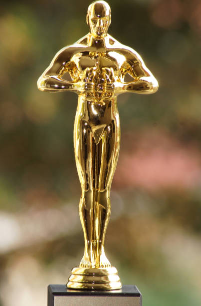 istock Statue in Gold Freed Figure Victory 1340747334
