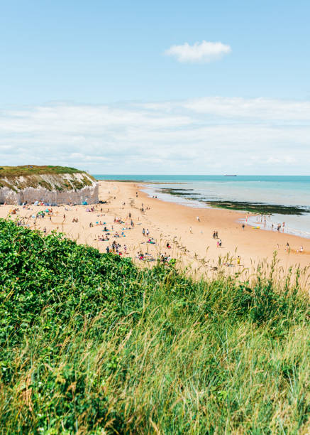 istock Beach in Botany Bay Kent, England 1340748296