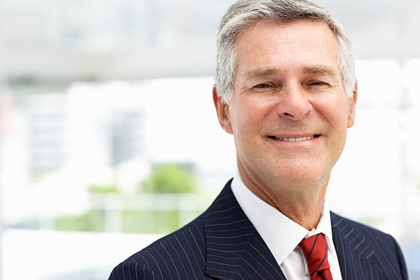 istock Senior businessman 134075082
