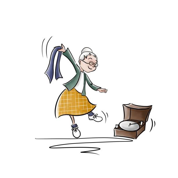 134 Old Woman Dancing Funny Illustrations & Clip Art - iStock | Old man dancing 134 Old Woman Dancing Funny Illustrations & Clip Art - iStock | Old man dancing