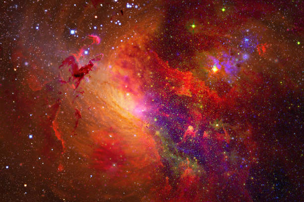 istock Space galaxies and stars in the night sky 1340756916