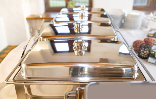 istock Food catering service buffet 1340760220