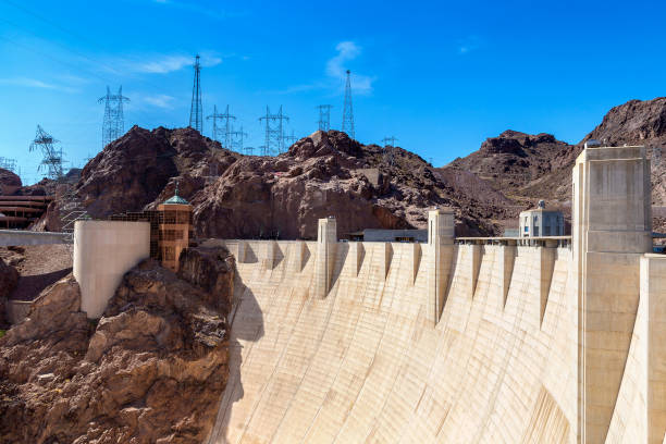 istock Hoover Dam in Colorado river 1340768452