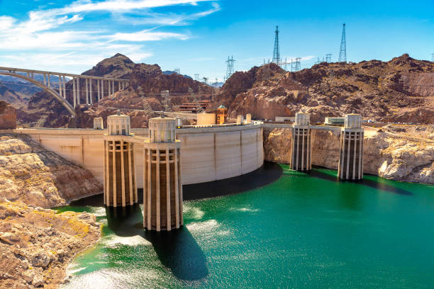 istock Hoover Dam in Colorado river 1340779476