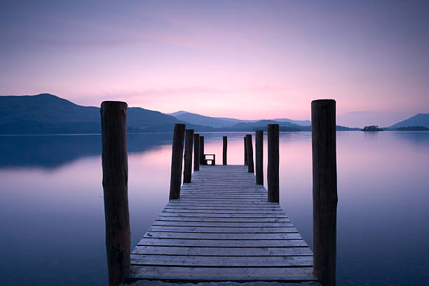 istock Derwentwater Jetty, English Lake District 134078181