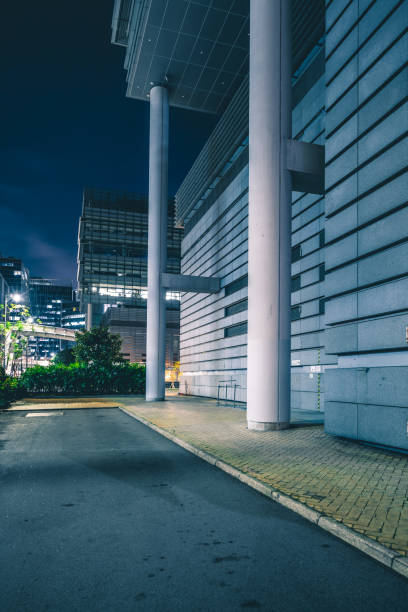 istock Corporate building in financial district 1340782807