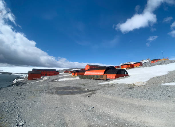 istock Argentinian Science station on Antartica 1340785296