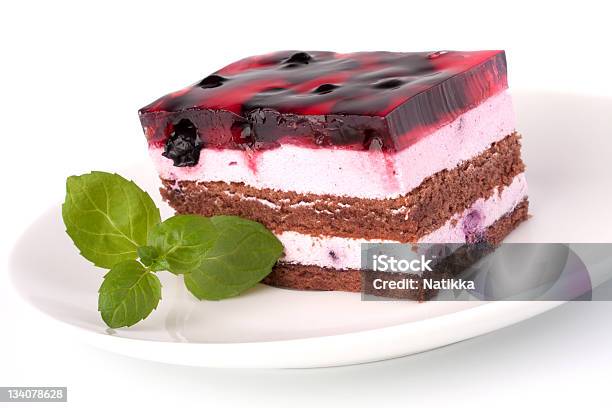 Bolo Delicioso Pedaço - Fotografias de stock e mais imagens de Bolo - Sobremesa - Bolo - Sobremesa, Comida, Comida Doce