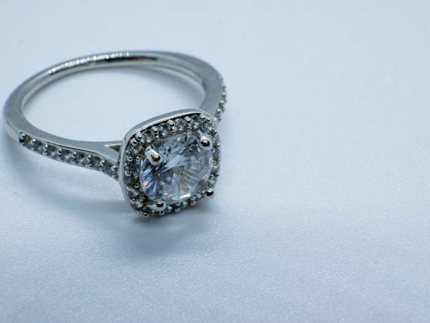 istock macro close-up photo silver diamond wedding ring 1340792203