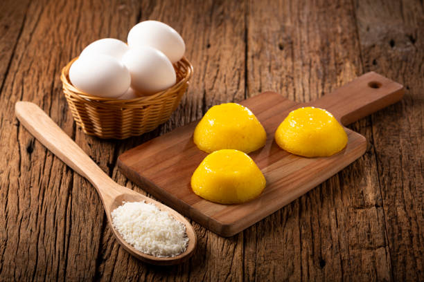 istock Quindim. Traditional Portuguese egg-based dessert. 1340794978