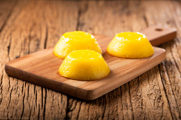 istock Quindim. Traditional Portuguese egg-based dessert. 1340794981