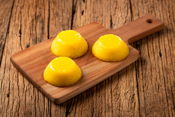 istock Quindim. Traditional Portuguese egg-based dessert. 1340794993