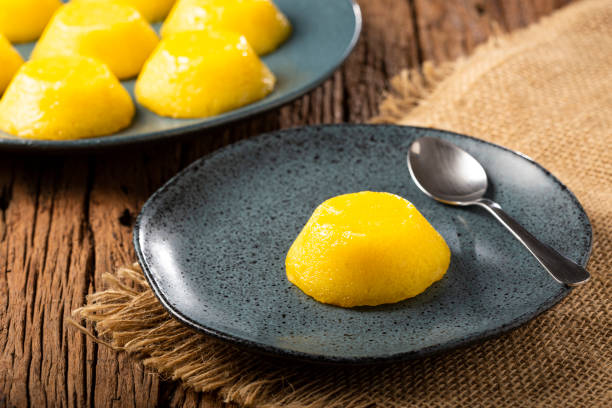 istock Quindim. Traditional Portuguese egg-based dessert. 1340795069