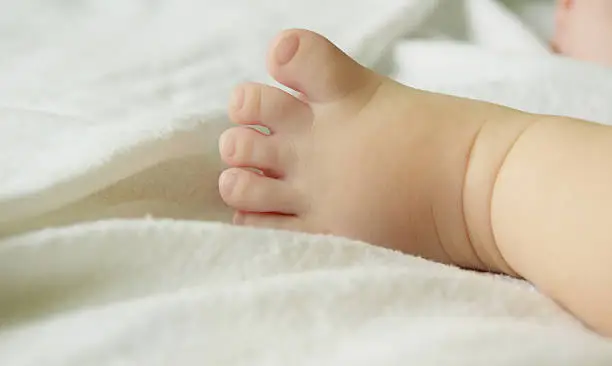 An image of baby foot