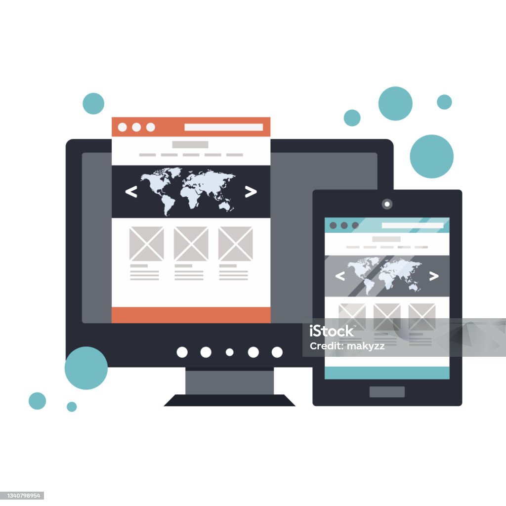 Vector Adapt Design Adaptive Design Flat Vector Illustration Stock Illustration - Download ...