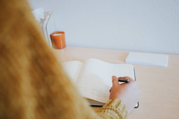 istock Entrepreneur at desk planning 1340805677