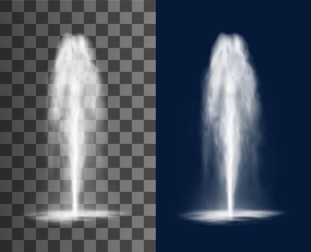 illustrations, cliparts, dessins animés et icônes de cascade de fontaine, jets d’eau verticaux et éclaboussures - splashing water liquid spraying