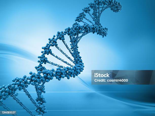 Ilustración Digital De Adn Foto de stock y más banco de imágenes de ADN - ADN, Abstracto, Asistencia sanitaria y medicina