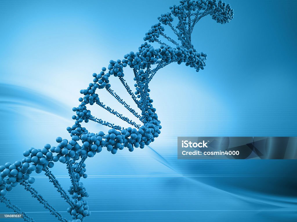 illustration numérique d'ADN - Photo de ADN libre de droits