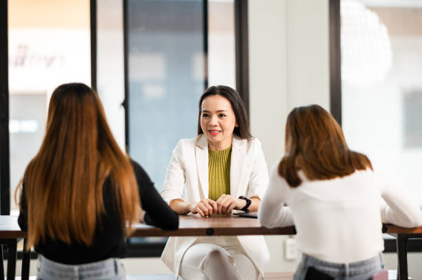 istock Psychologist provide assistance understanding problems of a woman patient 1340812519