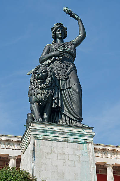 istock The statue Bavaria of Munich in Germany 134081345