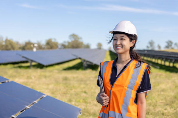 istock Portrait Of Female Chinese Engineer 1340816731