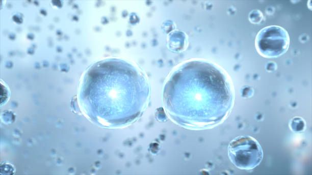 istock bubbles on water. cosmetic bubble design magic 1340821980