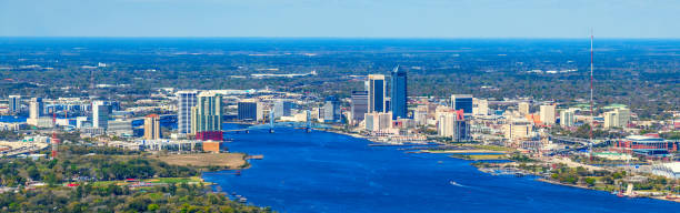 istock Jacksonville Florida Aerial Skyline 1340823939