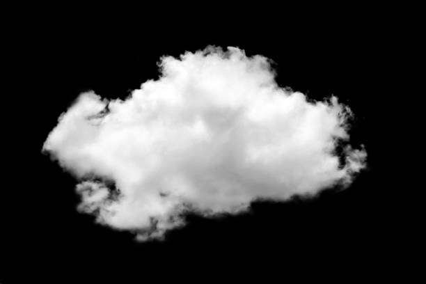 fog white clouds or haze for designs fog white clouds or haze for designs isolated on black background clouds stock pictures, royalty-free photos & images