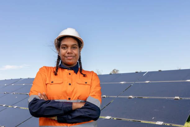 istock Portrait Of Female Aboriginal Australian Worker 1340827976