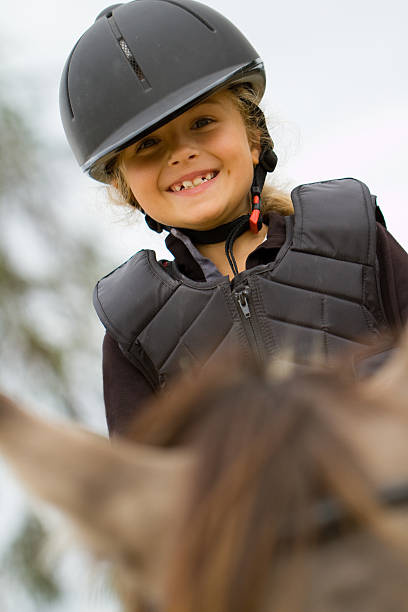 istock Happy jockey - portrait 134083417