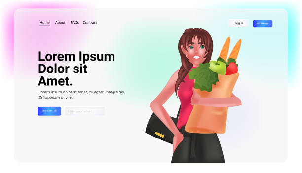 Cartoon Of Brown Paper Bag On Head Illustrations, Royalty-Free Vector