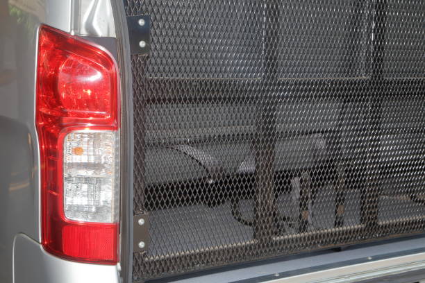 istock Behind the prisoner transport vehicle 1340843961