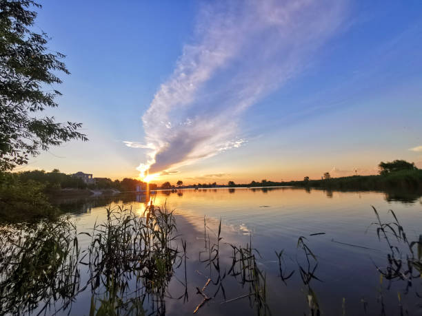 istock Natural delta in the sunset 1340847108