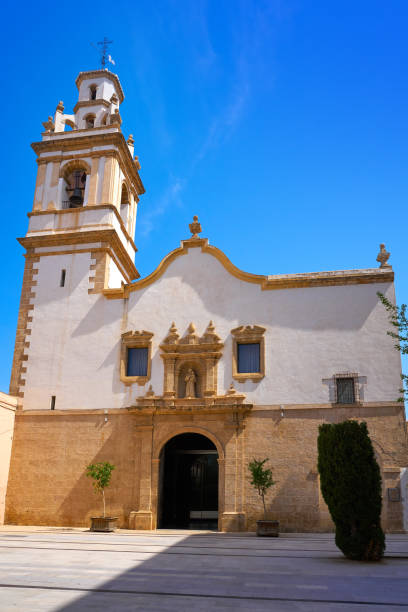 istock Denia Convent square Sant Antoni church 1340850943