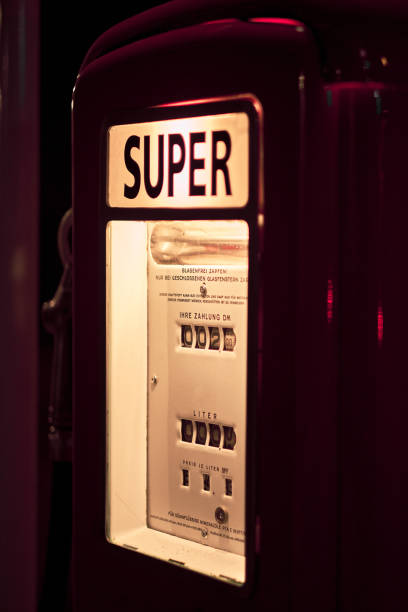 Vintage gasoline pump
