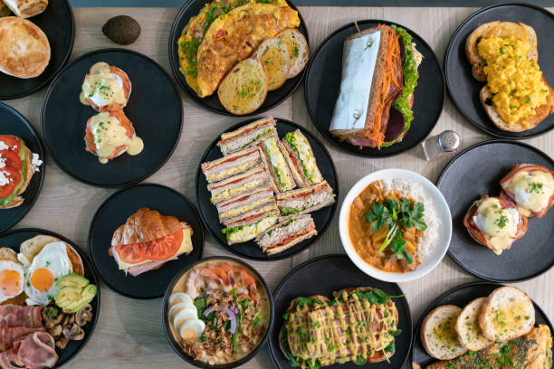 istock Hero shoot of food from cafe 1340851663