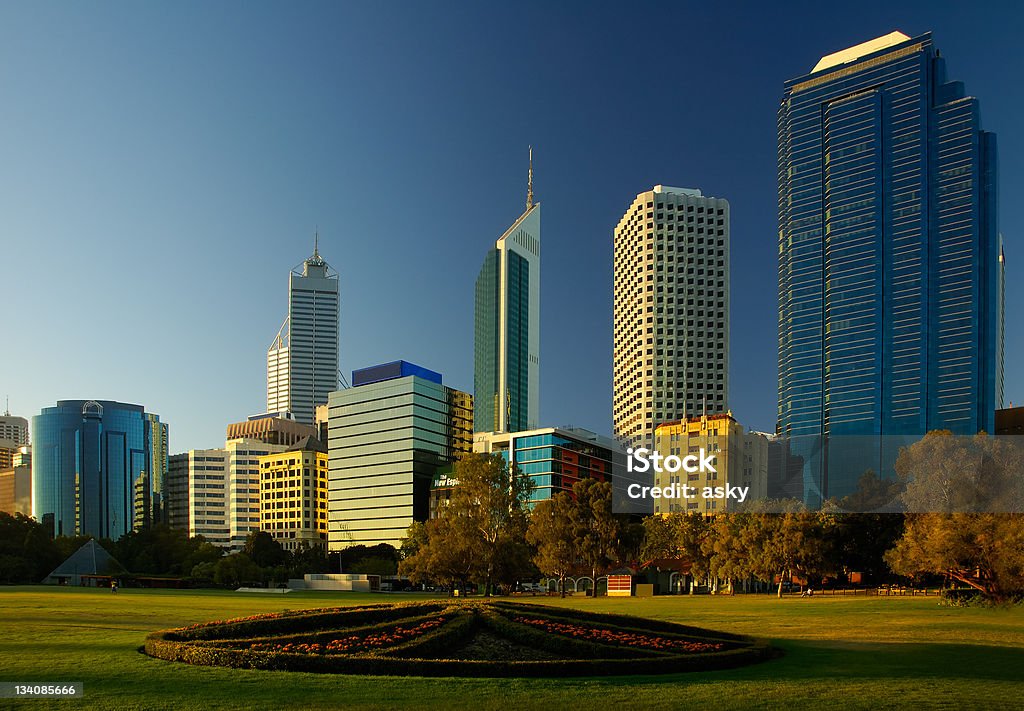 Perth City Perth City, Western Australia Construction Industry Stock Photo