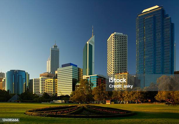 Perth City Stock Photo - Download Image Now - Construction Industry, Australia, Large