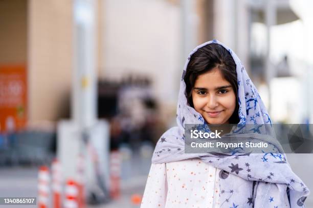 Middle Eastern Adolescent Portraits Stock Photo - Download Image Now - Child, Middle Eastern Ethnicity, Teenage Girls