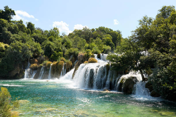istock Krka National Park Waterfalls 1340866602