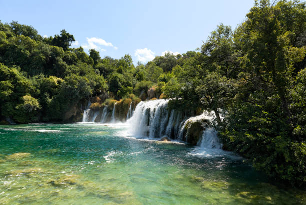 istock Krka National Park Waterfalls 1340867293