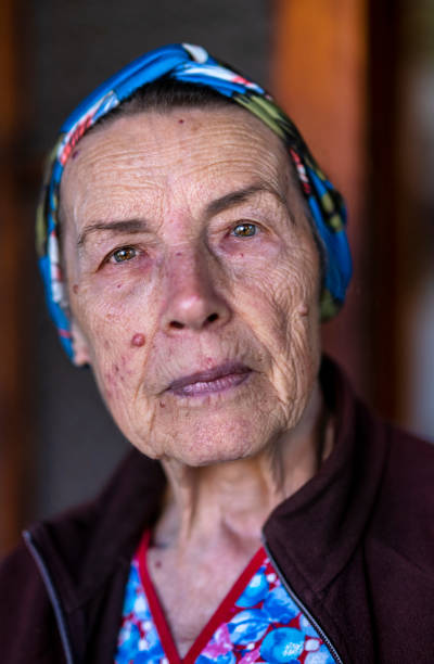 istock Elderly Woman portrait 1340868719