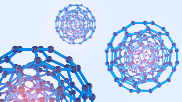 istock The shape structure of nanotechnology,Nanotechnology of the future,abstract background nanotechnology 1340869241